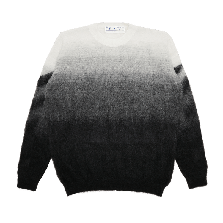 Off-White Diag Brushed Knit Crewneck "Black"