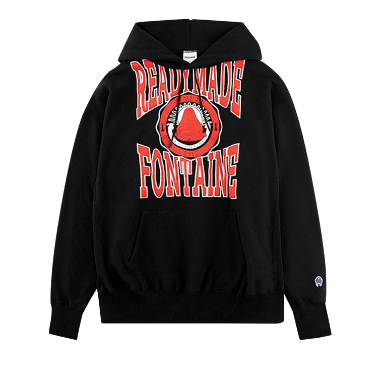 READYMADE Fountain Logo Hoodie "Black"
