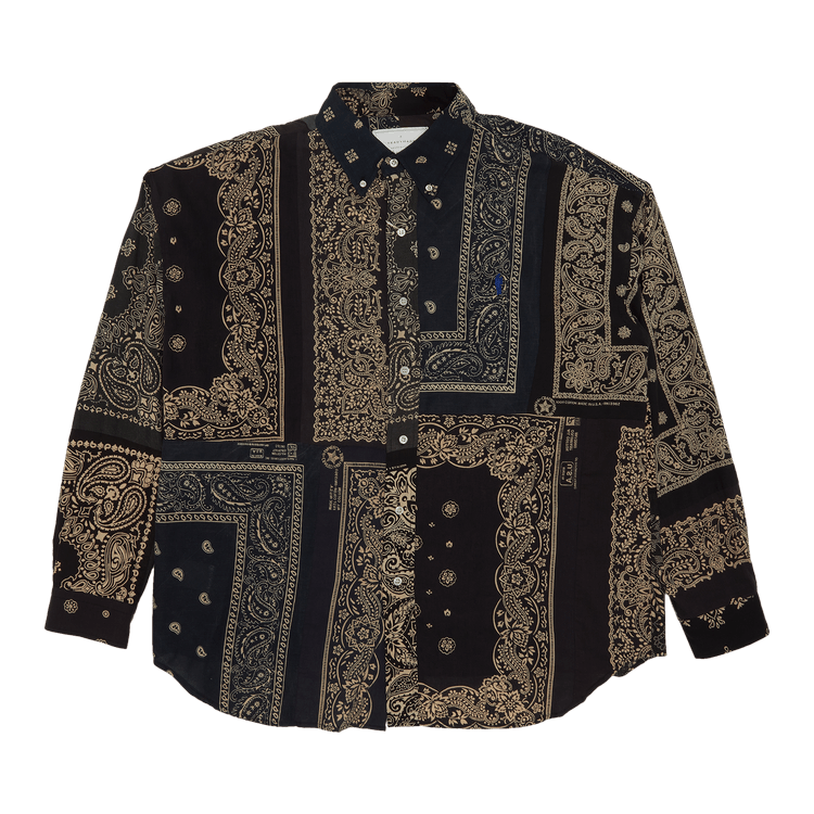 READYMADE Bandana Oversized Shirt "Cold Blue"