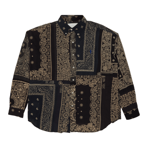 READYMADE Bandana Oversized Shirt "Cold Blue"