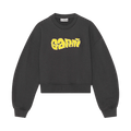 GANNI Isoli Logo Sweatshirt "Black"