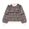 GANNI Soft Wool Knit "Egret"