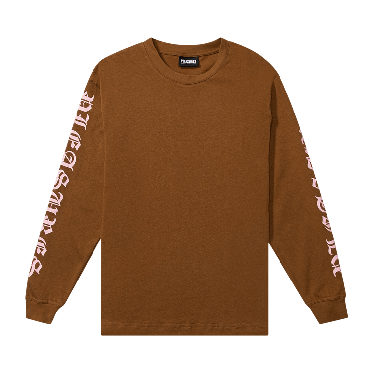 Pleasures Old E Heavyweight Long-Sleeve "Brown"