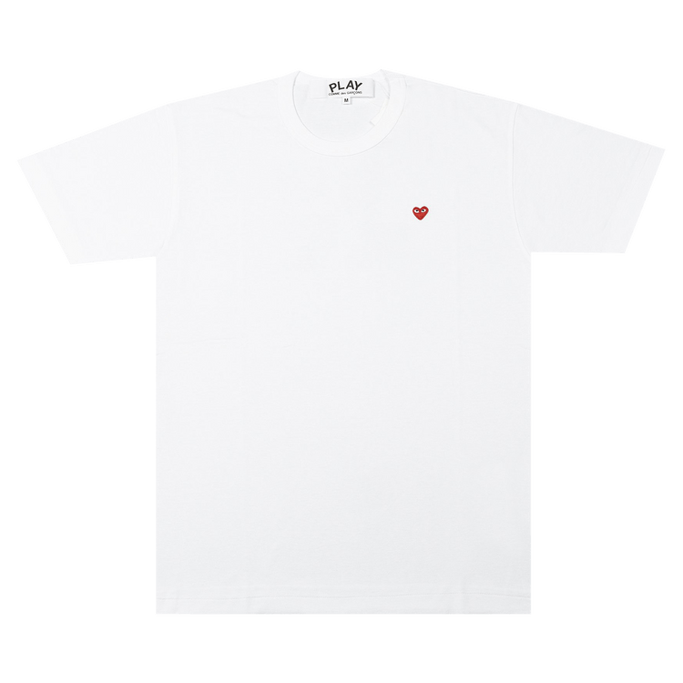 Comme des Garçons PLAY Small Heart T-Shirt "White"
