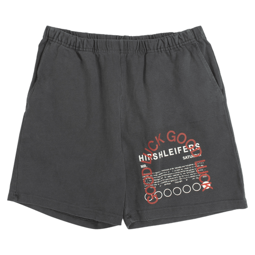 Mr. Saturday Good Luck Sweatshorts "Vintage Black"