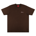 Supreme Arabic Logo Washed Short-Sleeve Tee "Brown"