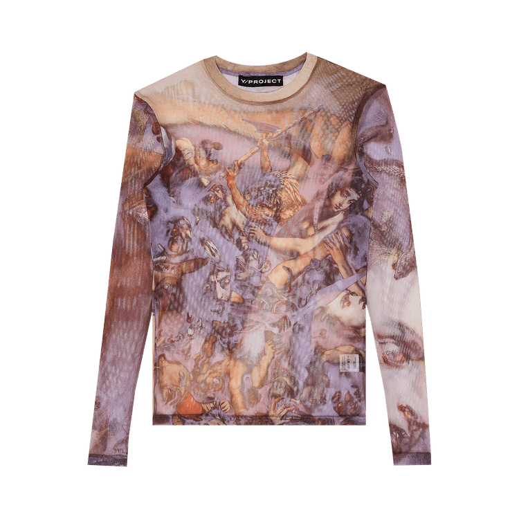 Y/Project Nostalgia Mesh Top "Midnight Blue Grey"