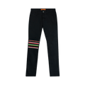 Raf Simons x Sterling Ruby Stripe Patch Jeans "Black"