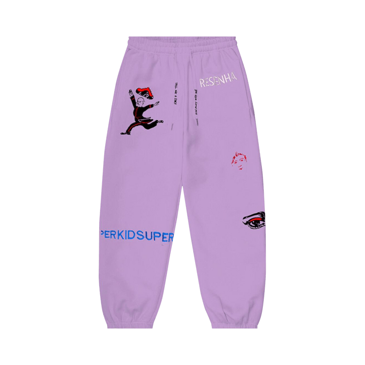 KidSuper Super Sweatpants "Violet"