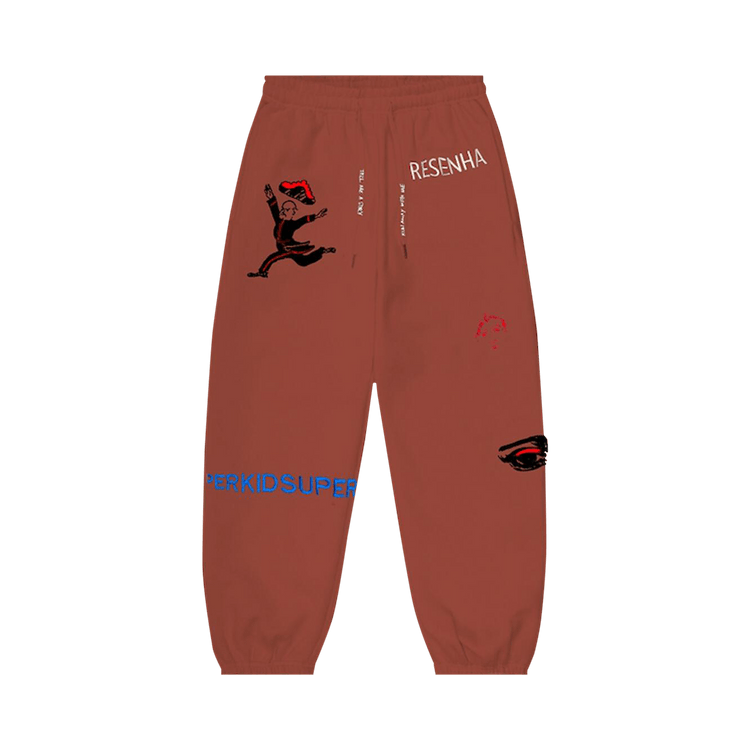 KidSuper Super Sweatpants "Clay"