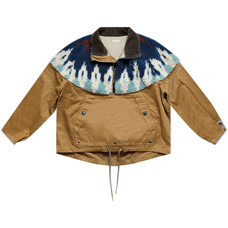 Kapital Chino x BOA Fleece Nordic Anorak "Camel"