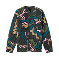 Parra Gem Stone Pattern Quilted Jacket "Multicolor"