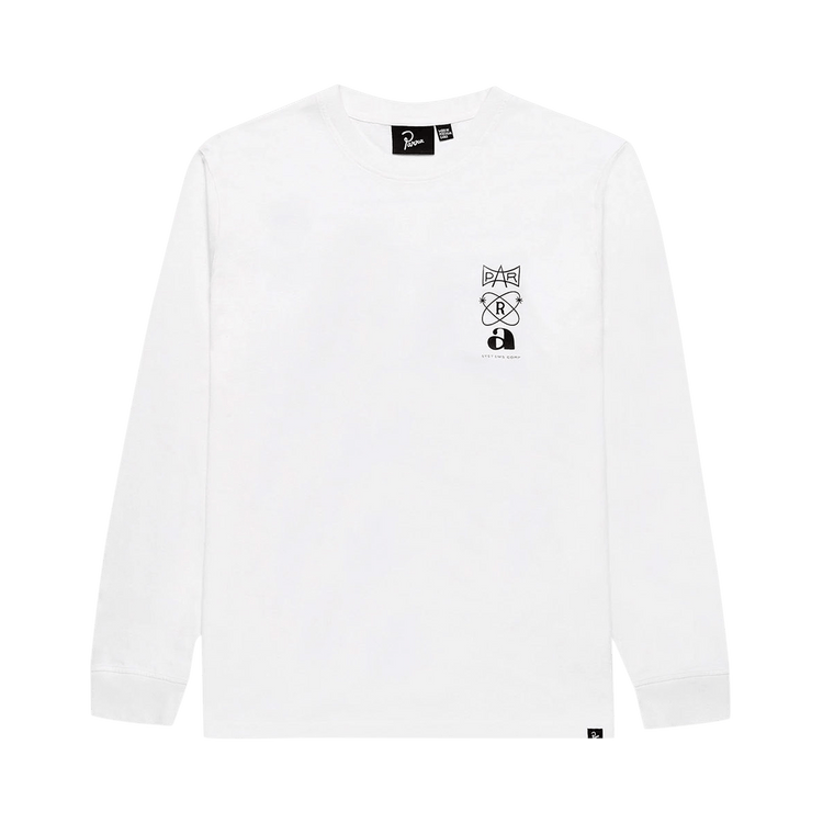 Parra Rest Day Long Sleeve T-Shirt "White"