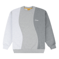 Dime Wavy 3-Tone Crewneck "Heather"