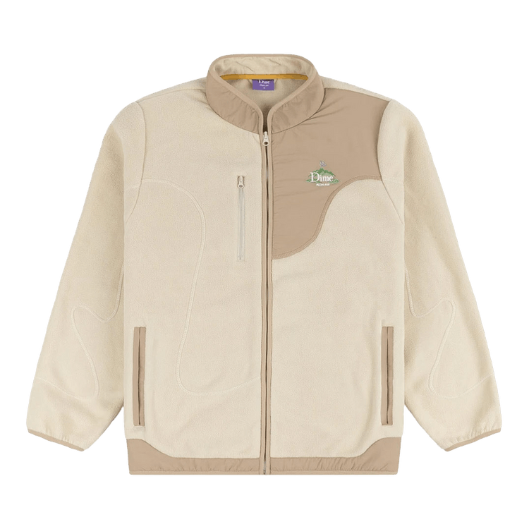 Dime Plein-Air Polar Fleece Jacket "Cream"