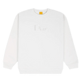 Dime Classic Embroidered Crewneck "White"