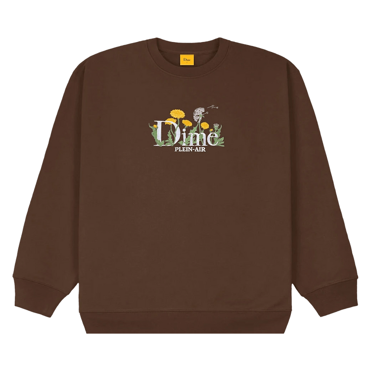 Dime Classic Allergies Crewneck "Stray Brown"