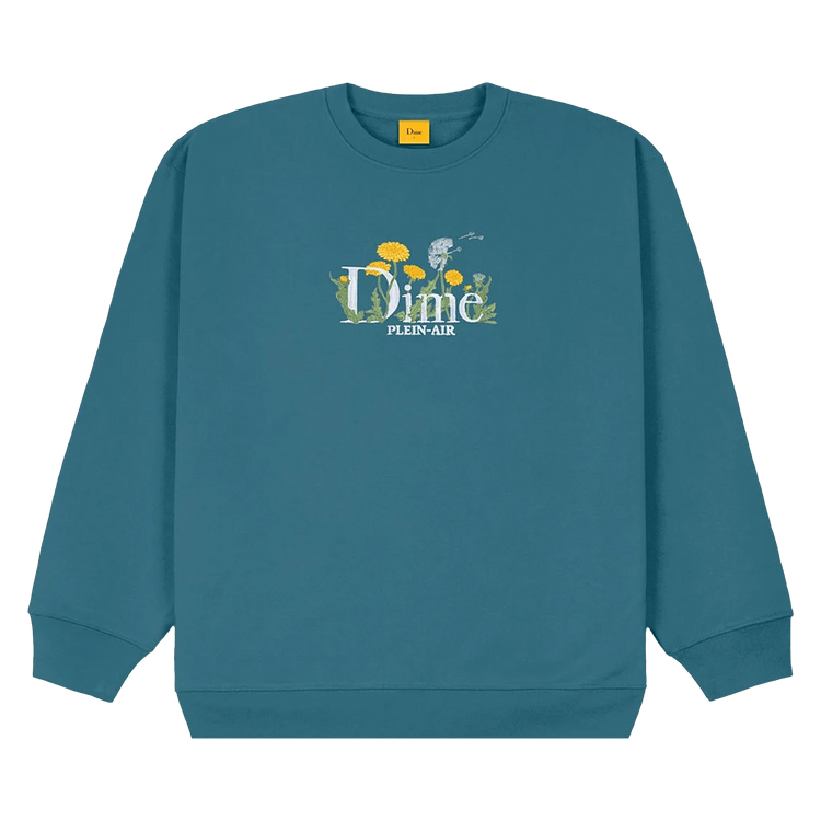 Dime Classic Allergies Crewneck "Real Teal"