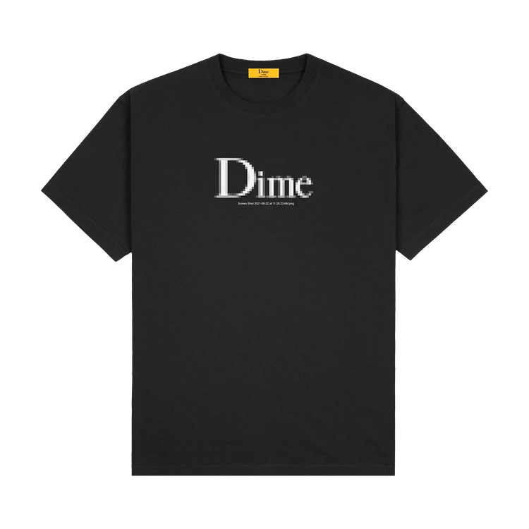 Dime Classic Screenshot T-Shirt "Black"