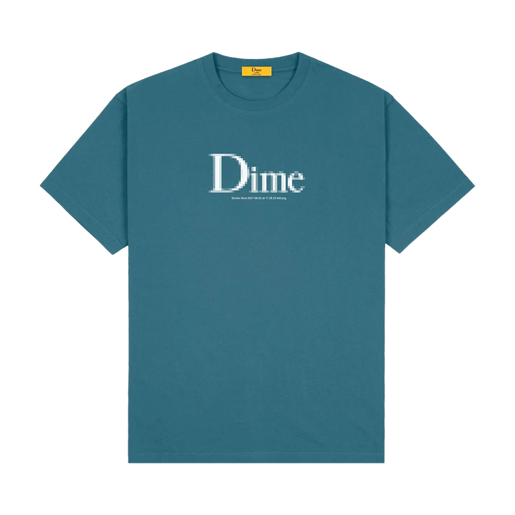 Dime Classic Screenshot T-Shirt "Real Teal"