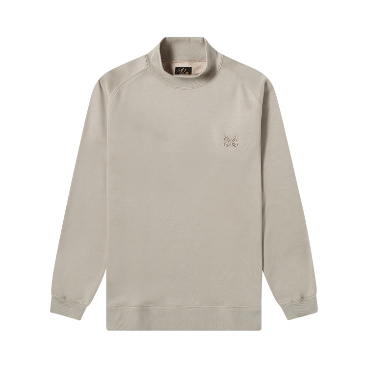 Needles Long-Sleeve Mock Neck Tee "Beige"