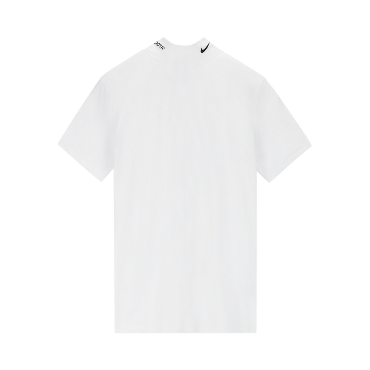 Nike NRG Nocta Mock Neck Short-Sleeve Top "White"