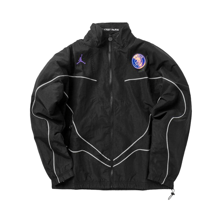 Air Jordan x Paris Saint-Germain Anthem Jacket "Black/Hyper Pink/Pyschic Purple"