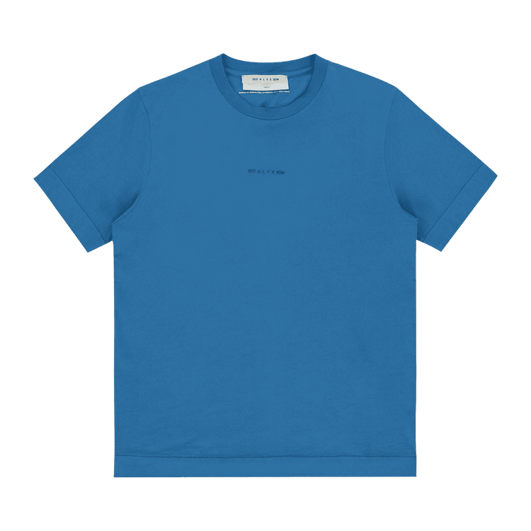 1017 ALYX 9SM Treated Short-Sleeve T-Shirt "Electric Blue"