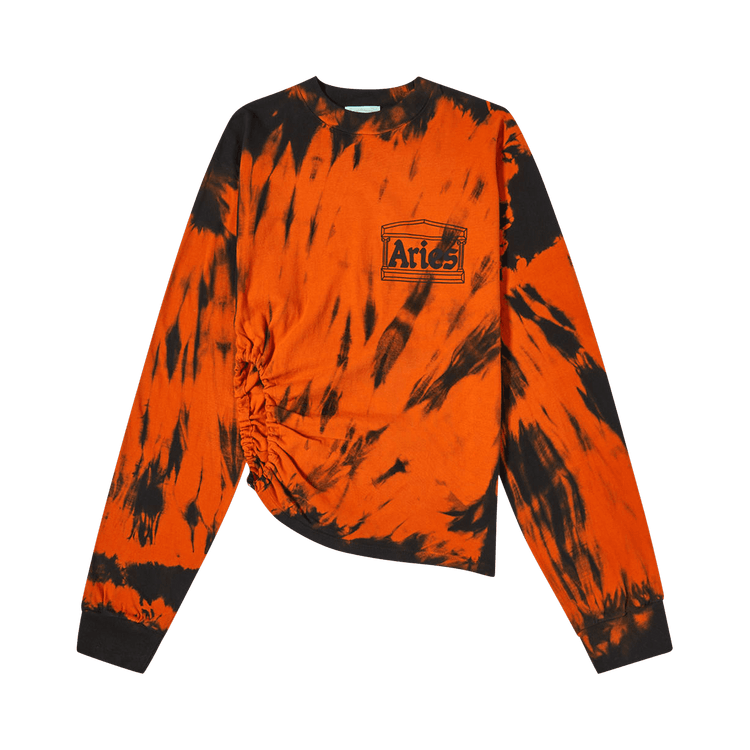 Aries Tech Hole Long-Sleeve Tee "Tiger Dye"