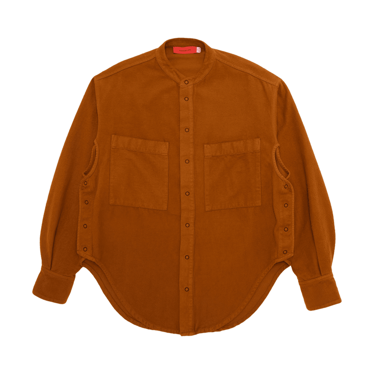 Eckhaus Latta Snap Button Down "Bison"