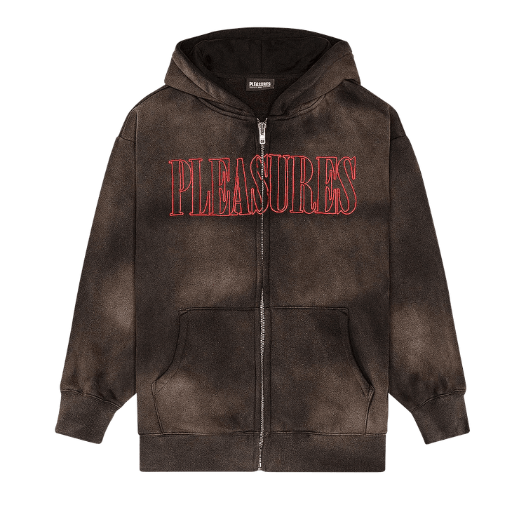 Pleasures Gospel Zip Hoody "Black"