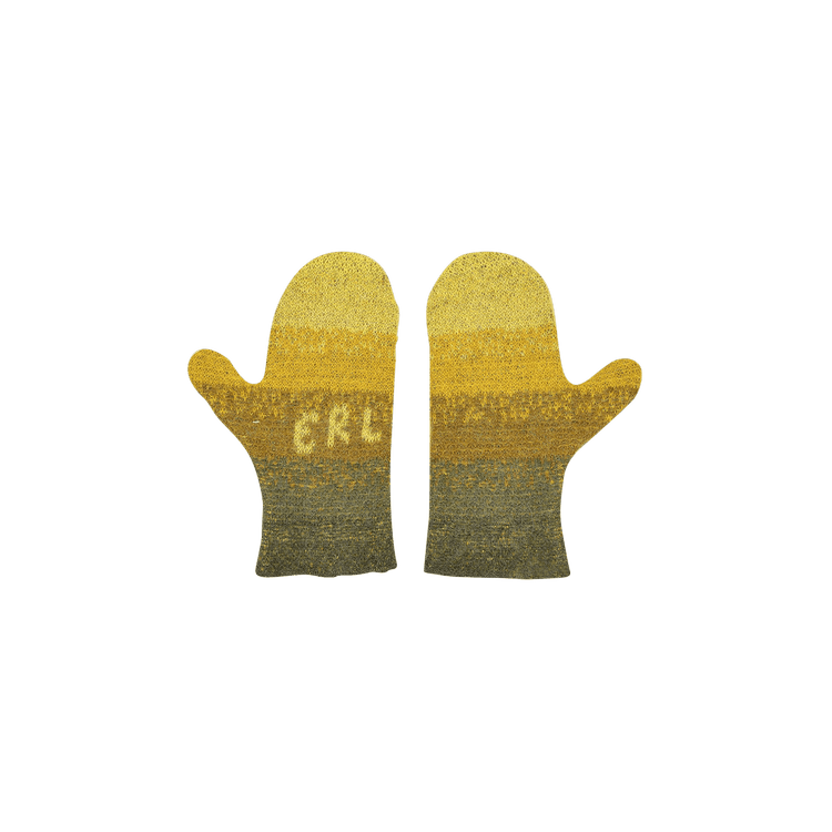 ERL Gloves Knit "Yellow"