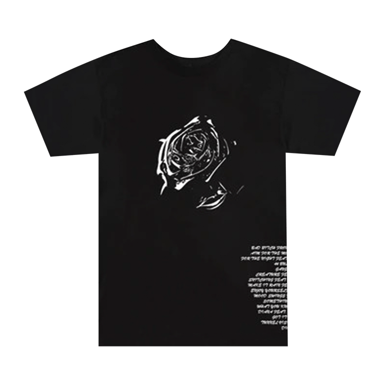 Vlone x Pop Smoke Track List Tee "Black"