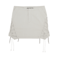Hyein Seo Laced Mini Skirt "Light Grey"