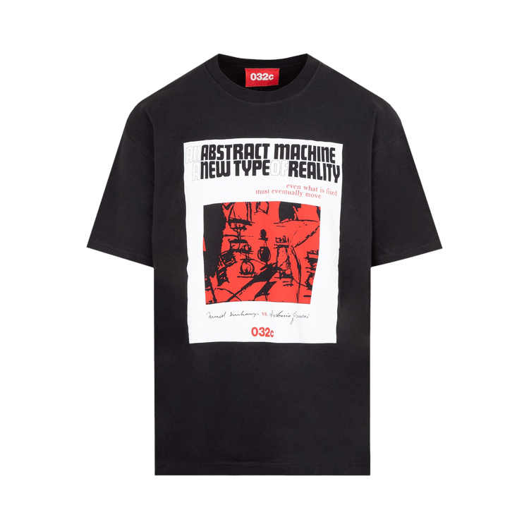 032C Gramsci Short-Sleeve T-Shirt "Black"