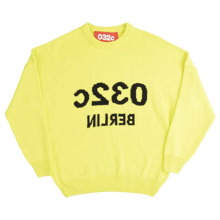 032C Selfie Pullover "Acid Green"