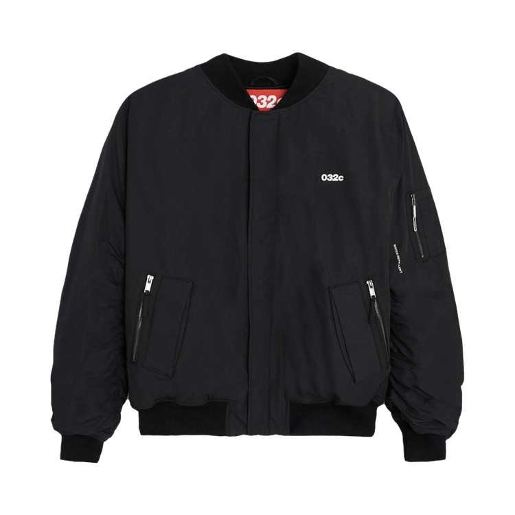 032C Oversized Bomber Jacket "Black"