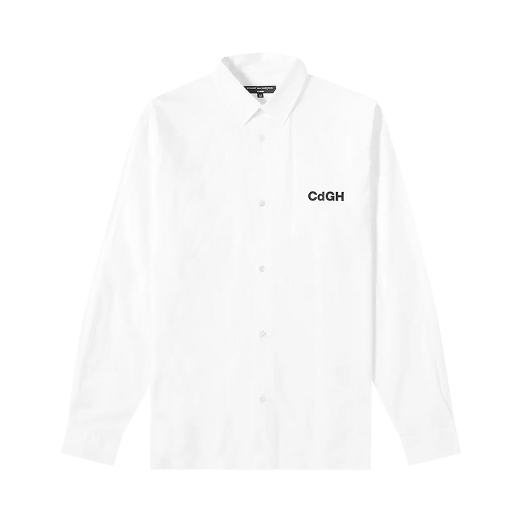 Comme des Garçons Homme Plus Letter Printed Shirt "White"