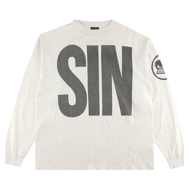SAINT Mxxxxxx Sin Long-Sleeve T-Shirt "White"
