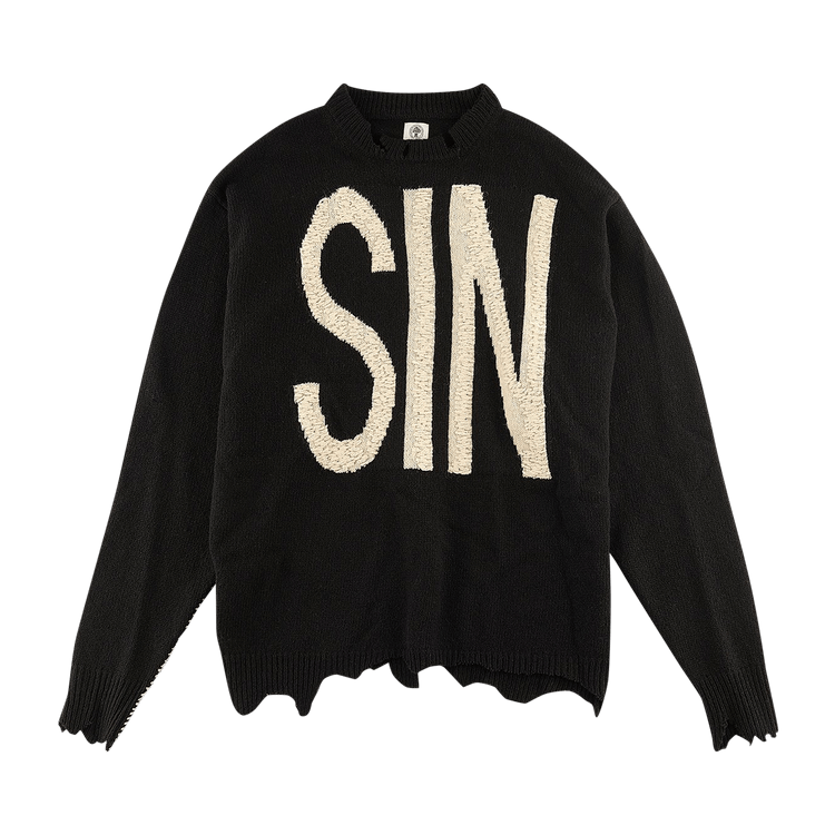 SAINT Mxxxxxx Sin Wool Sweater "Black"