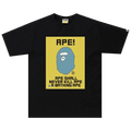 BAPE Water Print Tee "Black"