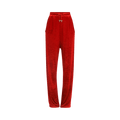 Balmain Velvet Sweatpants "Red"