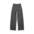 Marine Serre Jacquard Jersey Pants "Black"
