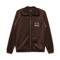 Rassvet Zipped Jersey Track Jacket "Brown"