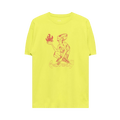 Rassvet Graphic Print T-Shirt "Bright Yellow"
