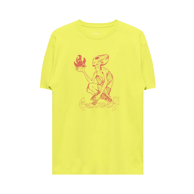 Rassvet Graphic Print T-Shirt "Bright Yellow"