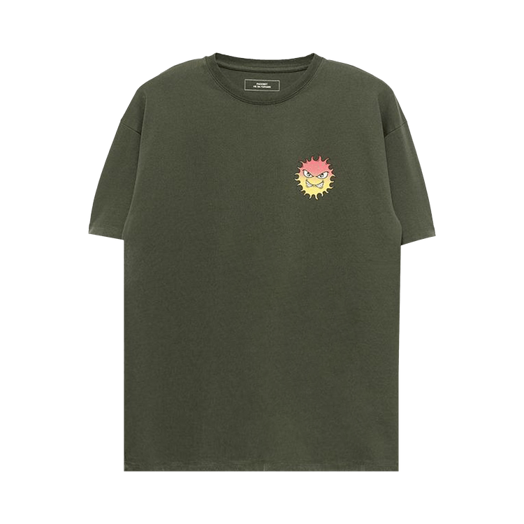 Rassvet Dark Graphic Print T-Shirt "Dark Green"