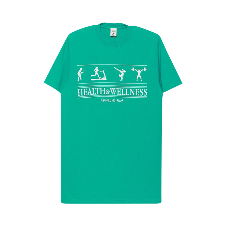 Sporty & Rich Health Wellness T-Shirt "Turquoise"