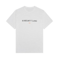 Helmut Lang Layer Logo Tee "White"