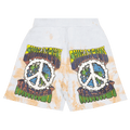 Chinatown Market Peace On Earth Clouds Tie-Dye Sweatshorts "Multi-Color"